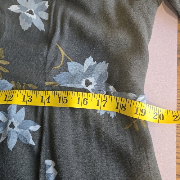 𝅺Mimi Maternity Floral Midi Dress Women's L Pregnancy Boho Chic Cottage Easter - Picture 11 of 12